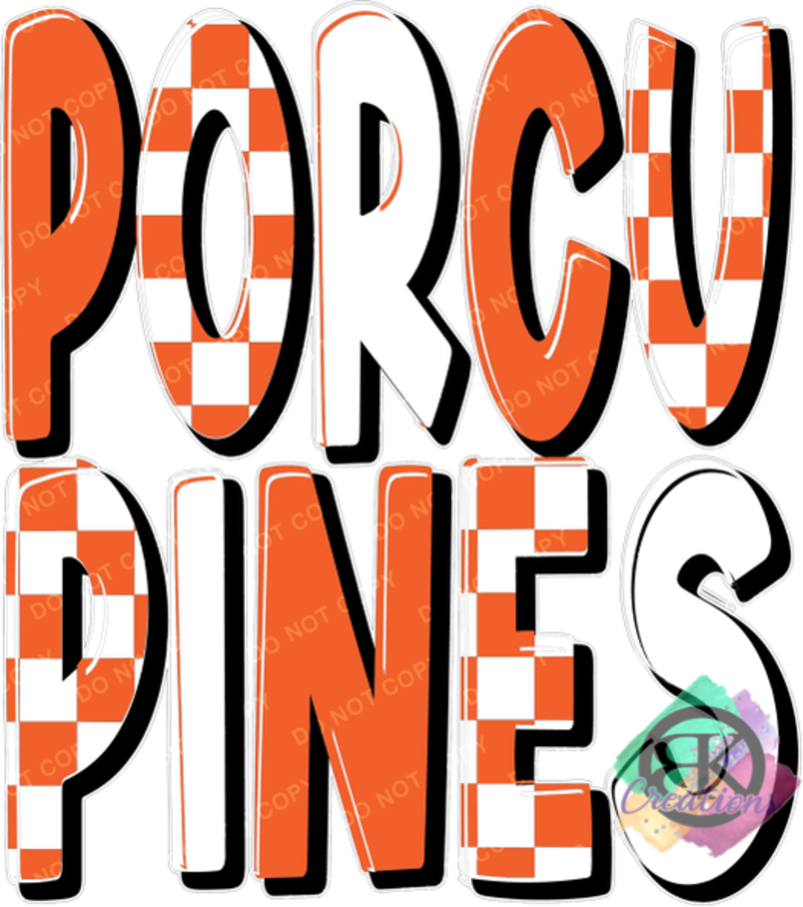 SP1053 - Checker Porcupines