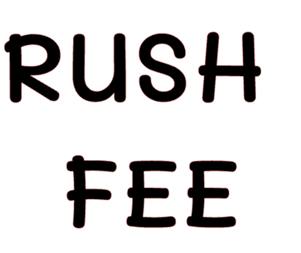 RUSH ORDER - ONLY WITH BK AUTHORIZATION