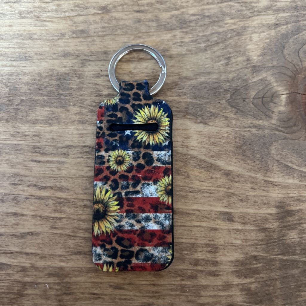 Chapstick Holder - Sunflower Flag