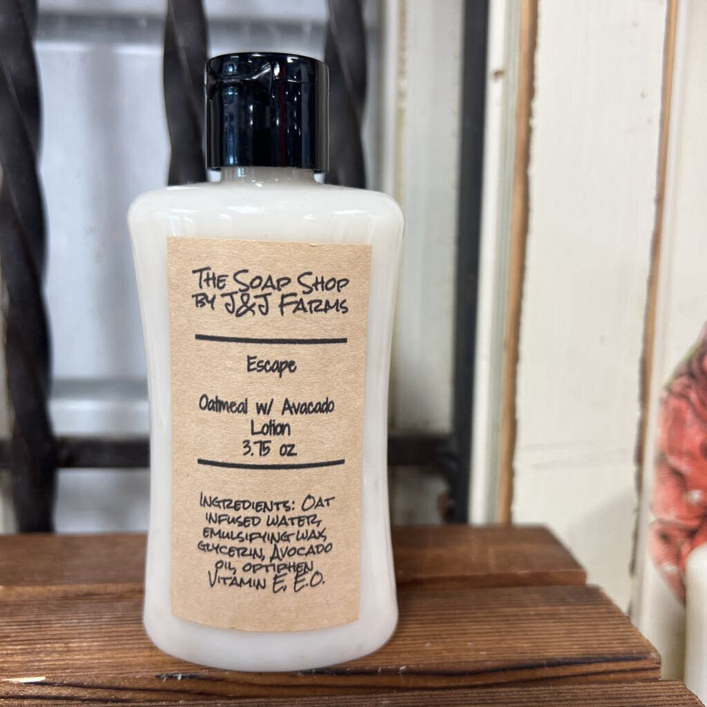 4. Oatmeal & Avocado Lotion