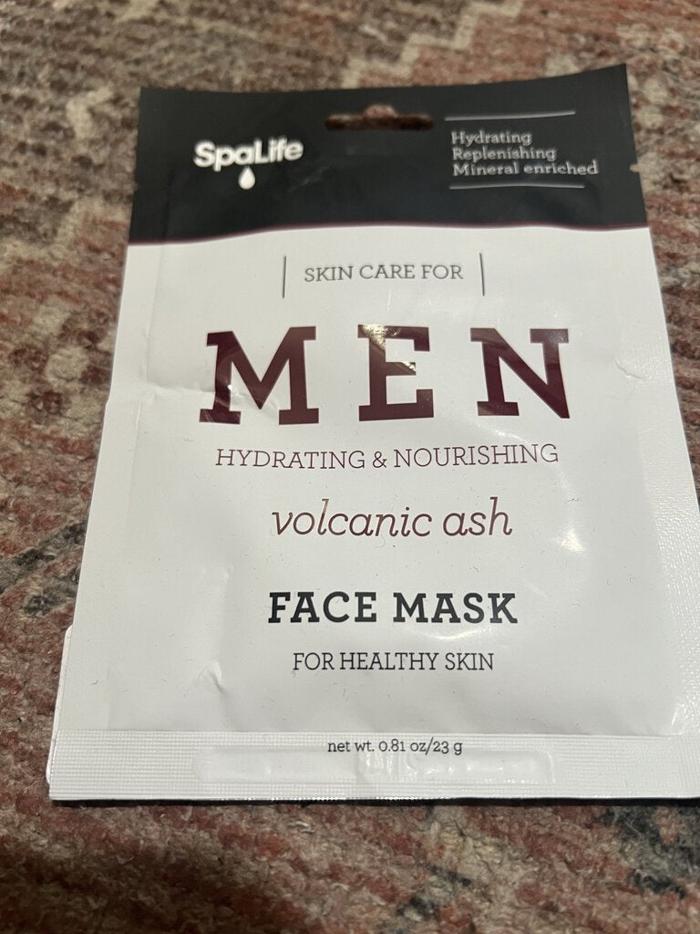 Men's Volcanic Ash Facial Mask