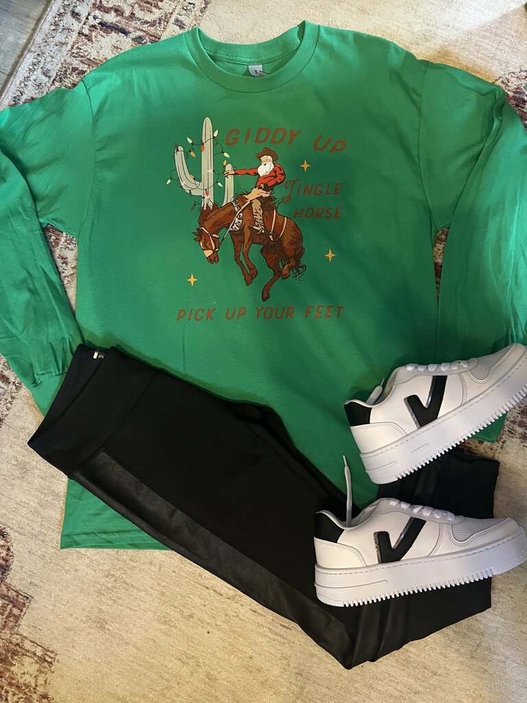 Giddy Up Christmas Tee
