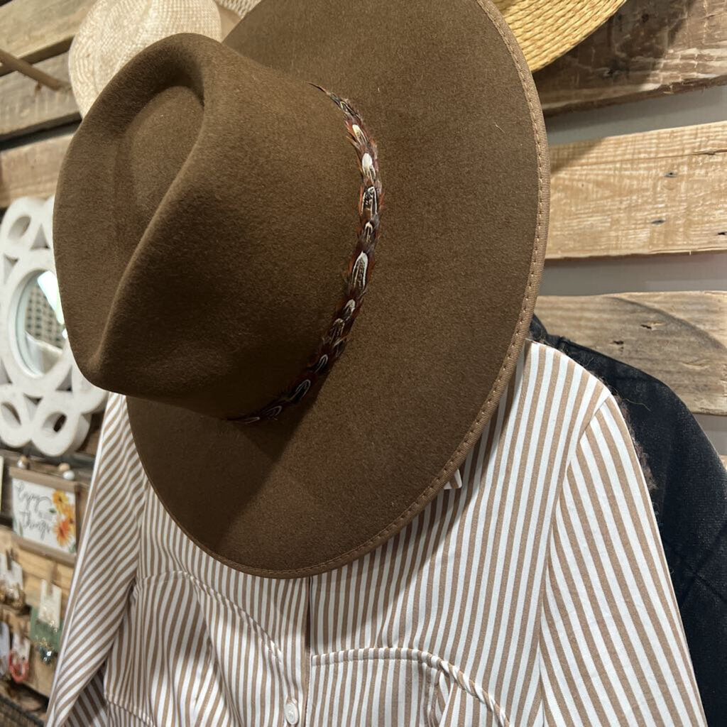 Blakely Wool Felt Rancher Hat