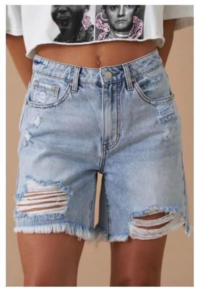 Bermuda Denim Shorts