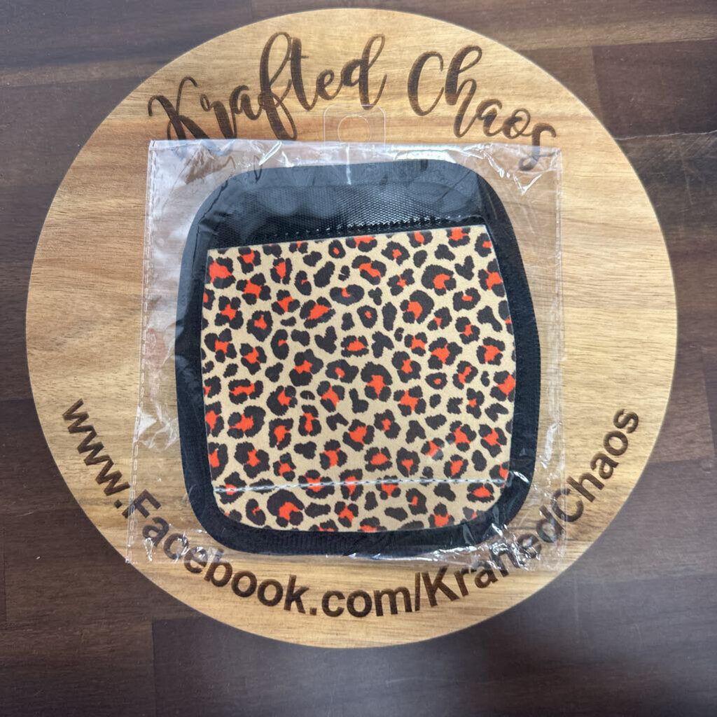 Bogg Handle Wrap orange leopard