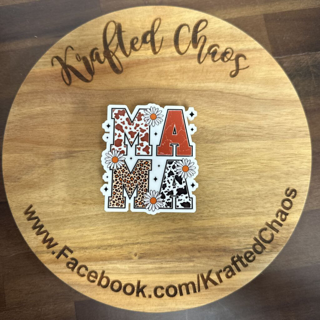 Bogg Charm - Mama Cowprint