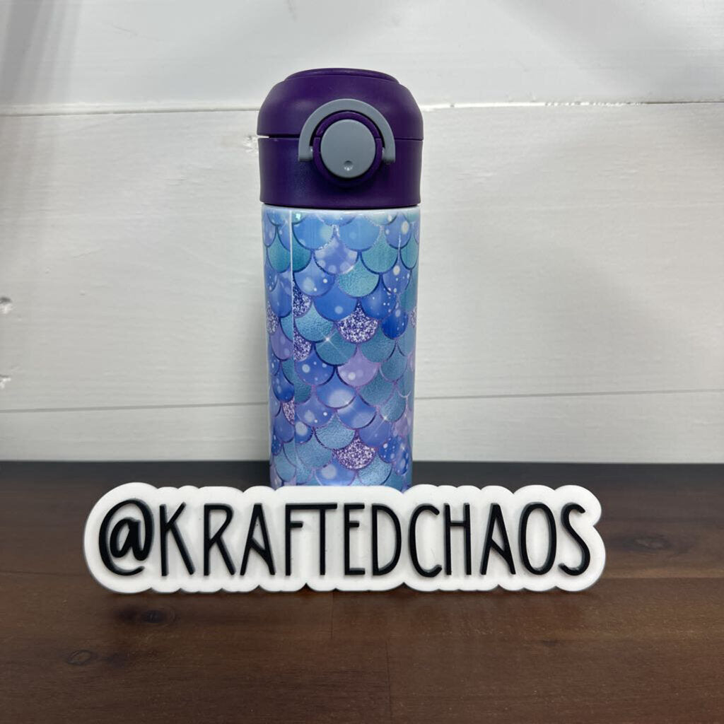 Kids Waterbottle - Purple - Style 2