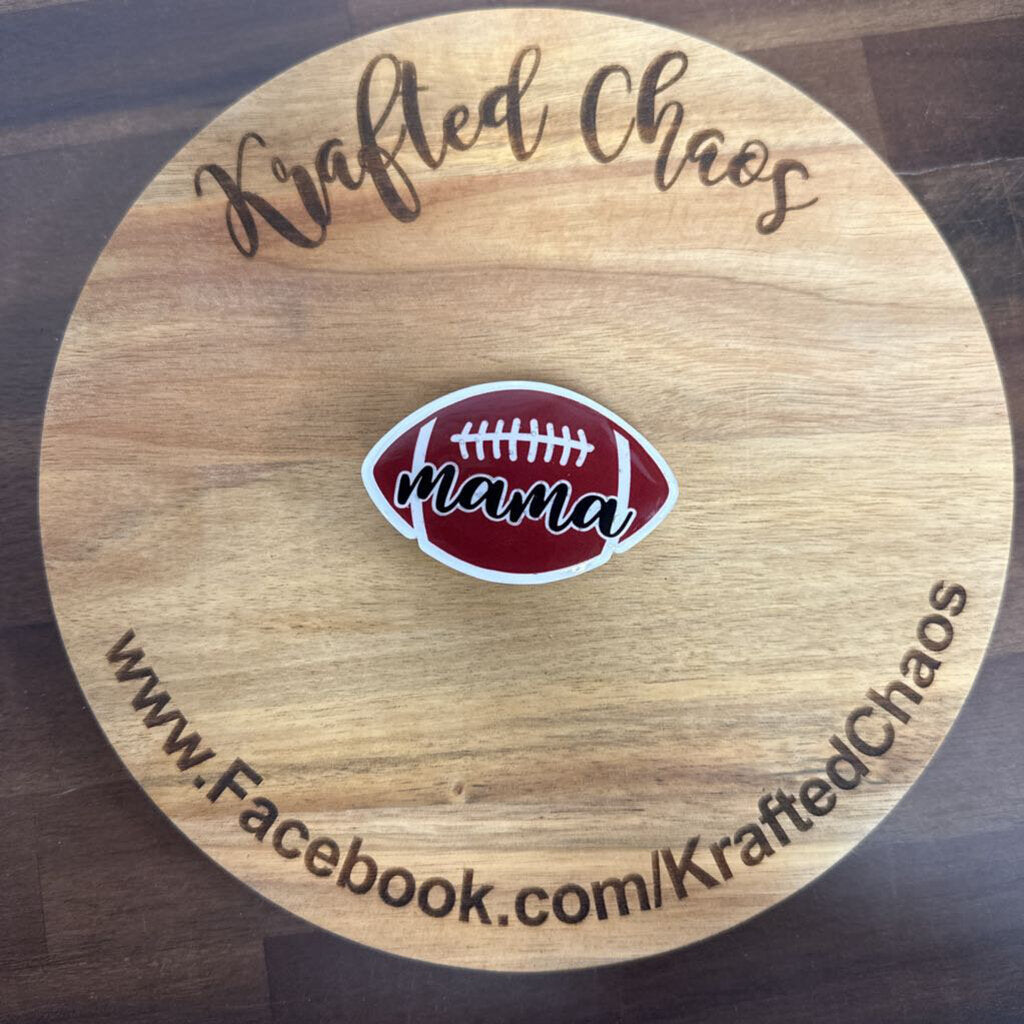 Bogg Bag Charm - Football Mama