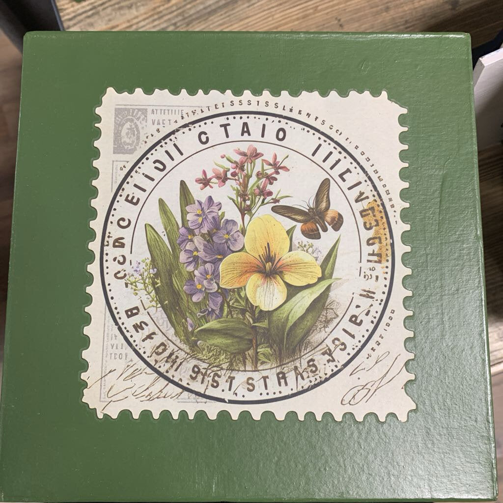 Paper Mache Box Square