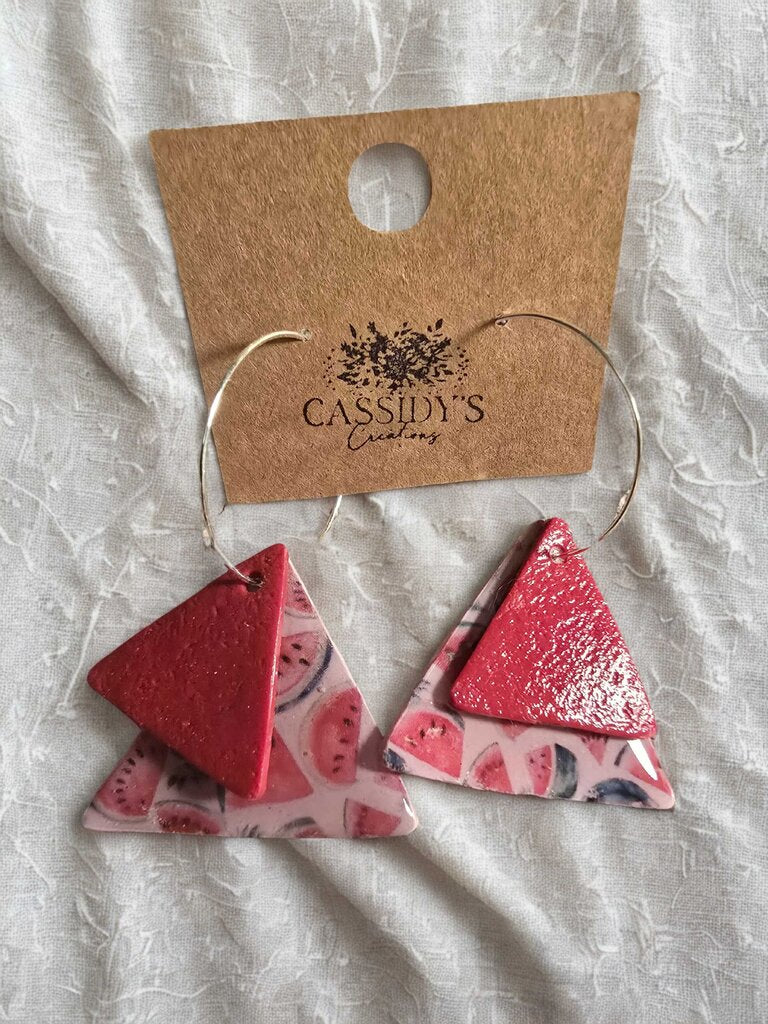 Watermelon Hoops Lrg