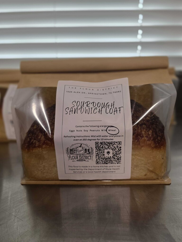 Sandwhich Sourdough Loaf