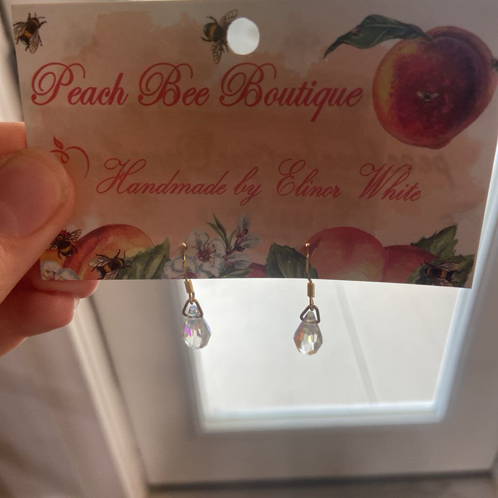 Austrian Crystal w/ 24k hook