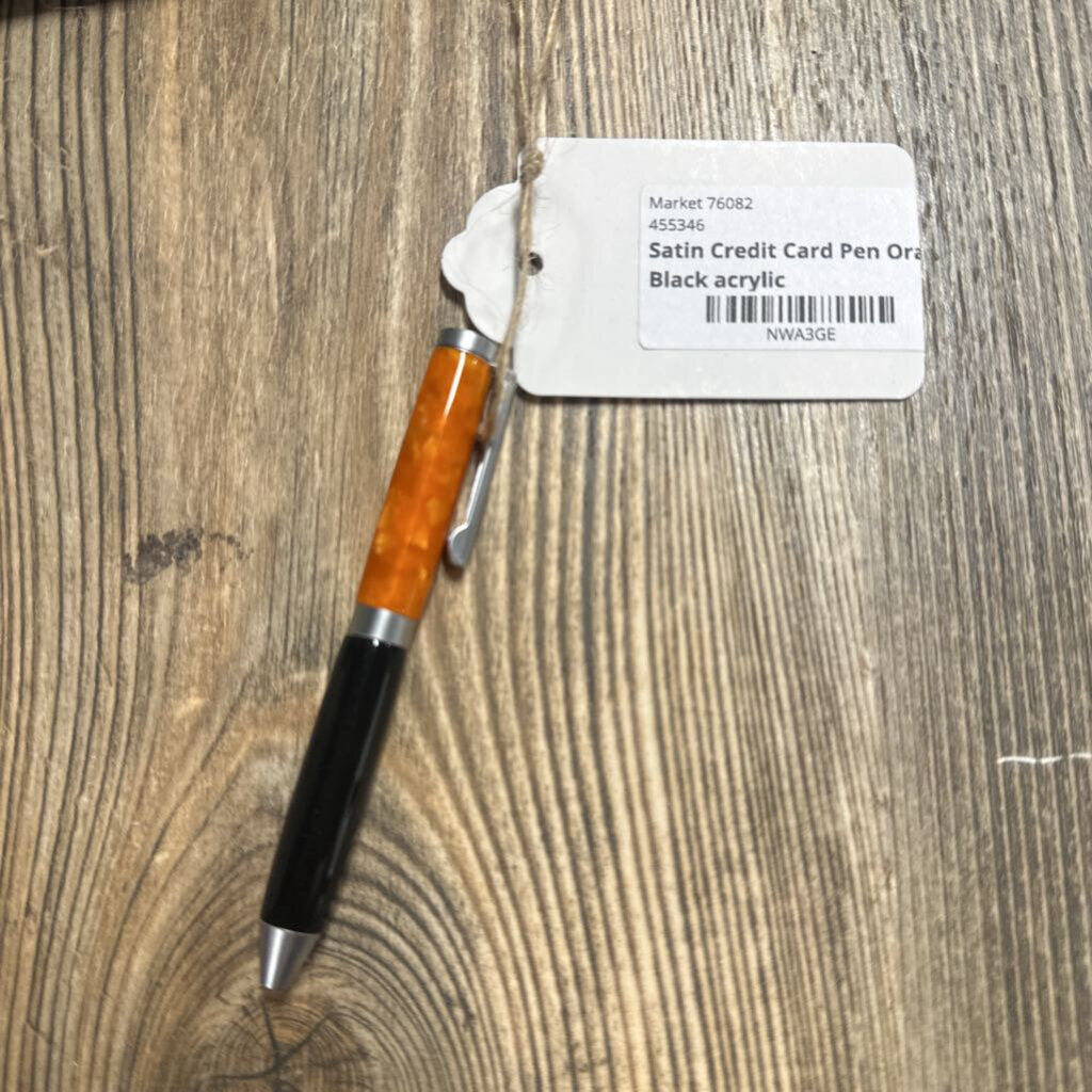 Satin Credit Card Pen