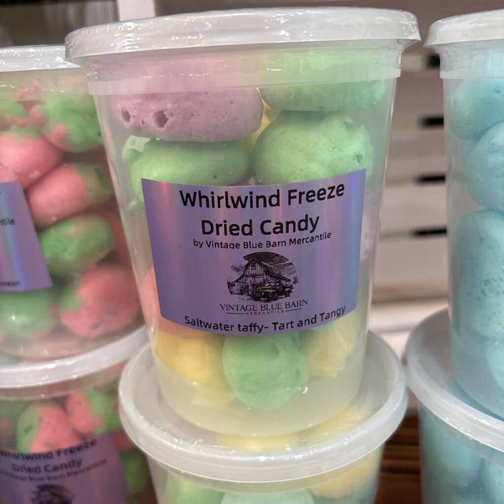 Tart and tangy taffy - freeze dried