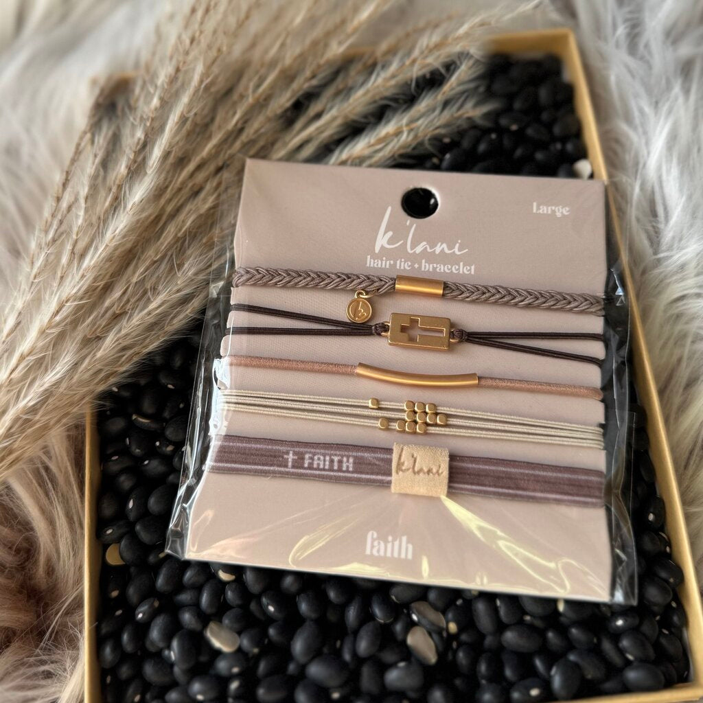 Faith - K'lani Bracelet Hair Tie Set