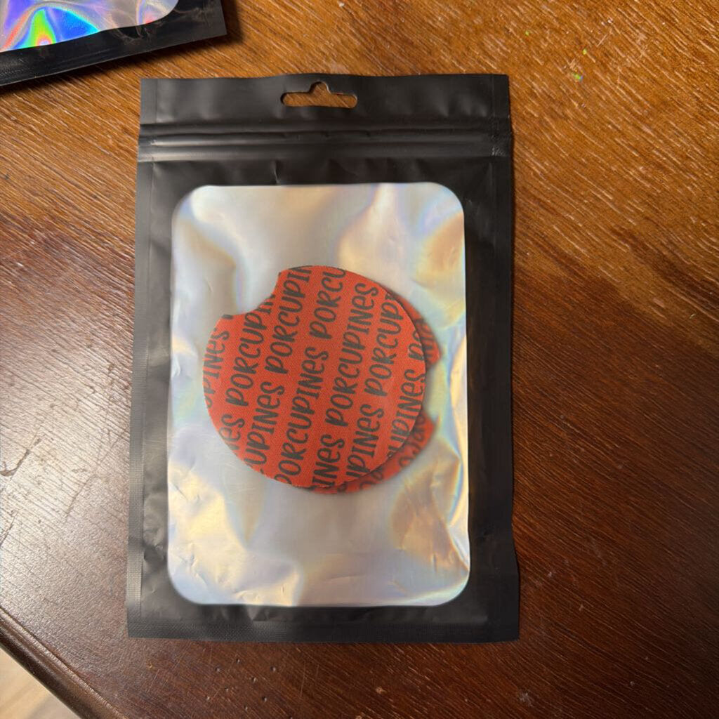 Coaster Set - Porcupine words