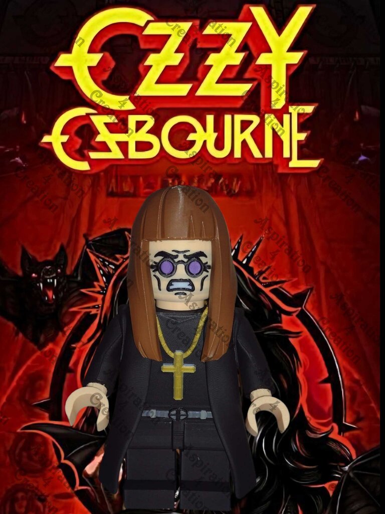 OZZY Osborne LEGO W Stand