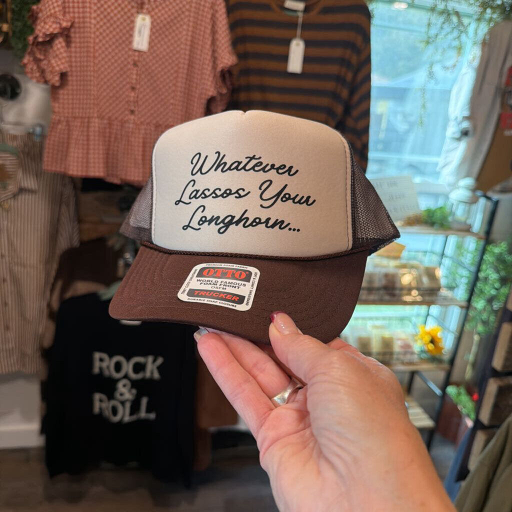 Whatever Lassos Your Longhorn Hat