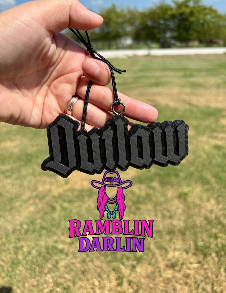 Outlaw Freshie in Black Ice Scent