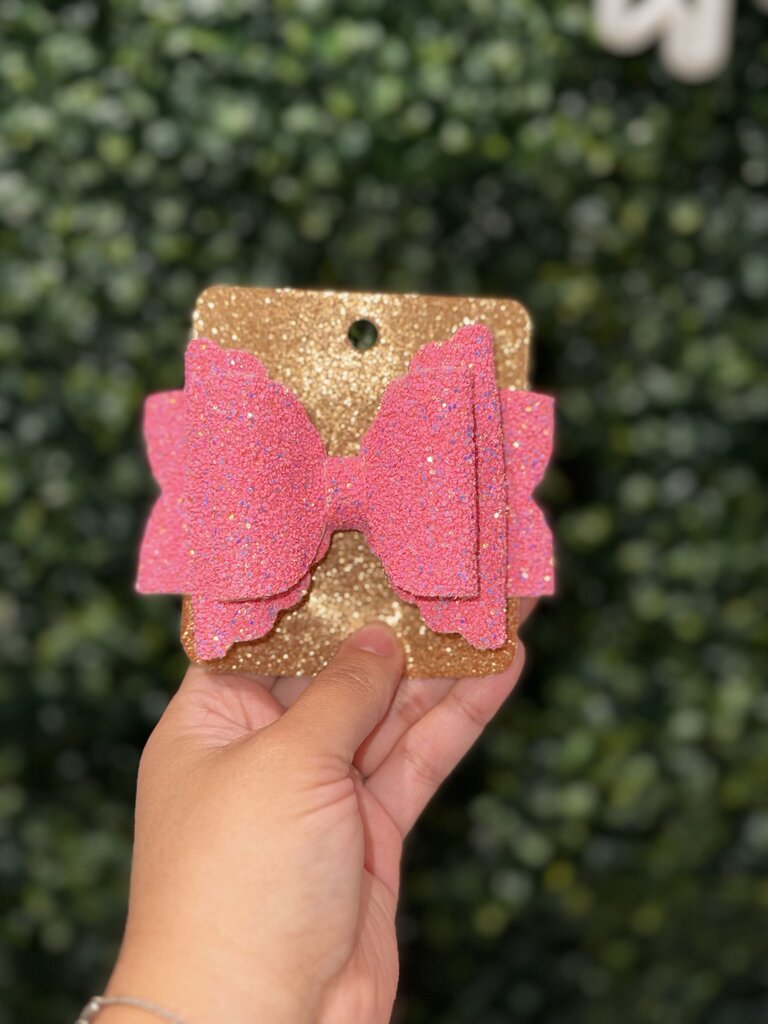 Bubble Pink Faux Leather