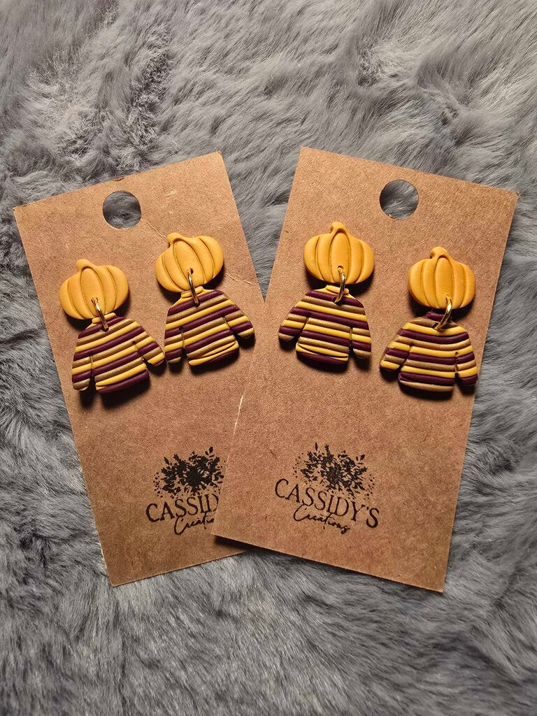 Pumpkin Head Sweater