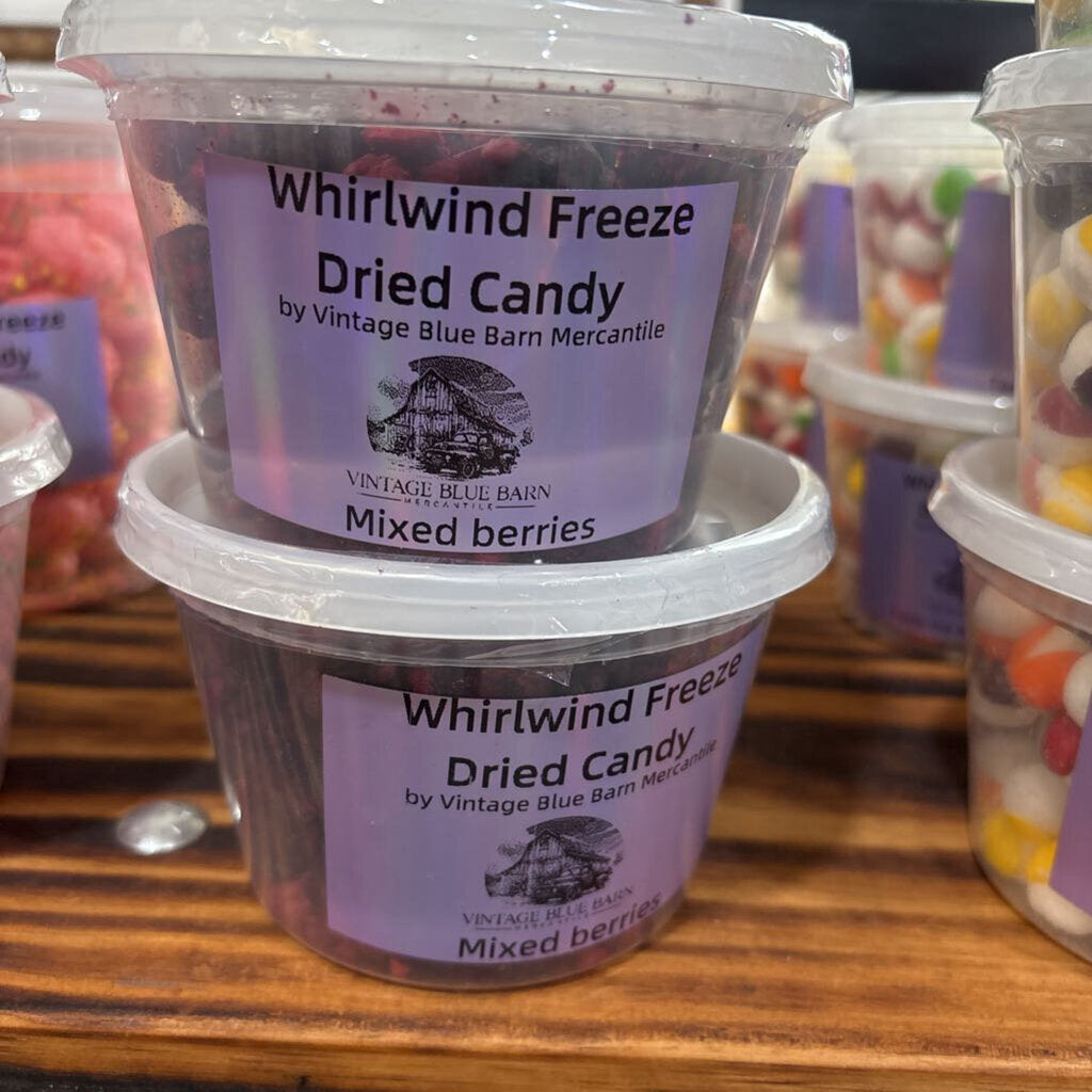 Freeze dried mixed berries