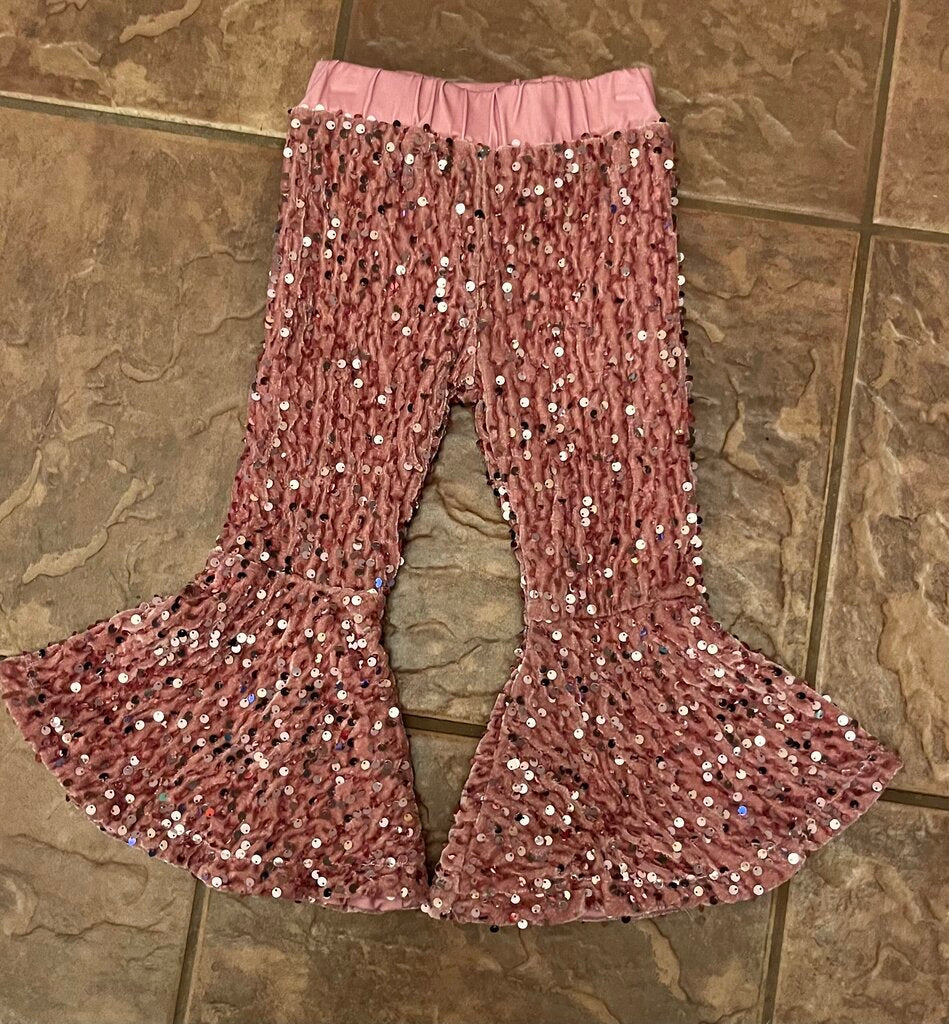 PINK SPARKLE PANTS-3