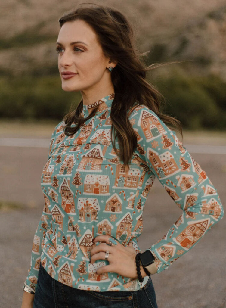 Wrangler's Wonderland Mesh Top