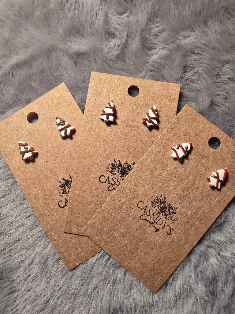 Tree Cake Studs