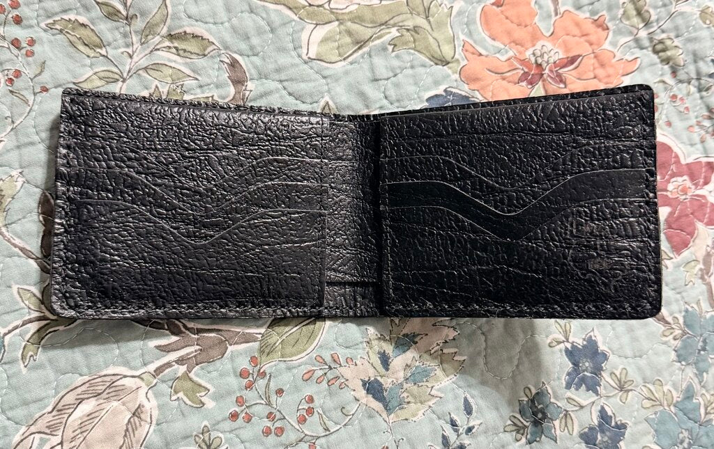 Cape Buffalo Leather Bifold Wallet