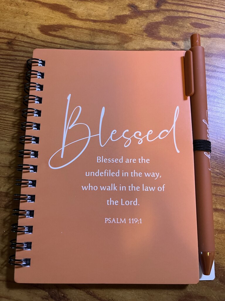 BLESSED JOURNAL WITH PEN