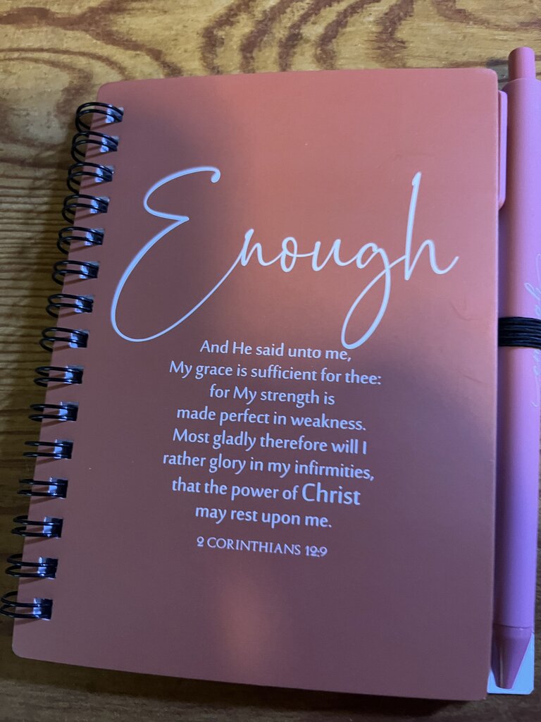 ENOUGH JOURNAL WITH PEN