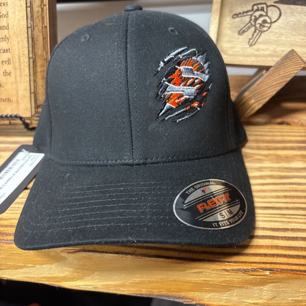 Flex Fir hats S/M w ripped S design
