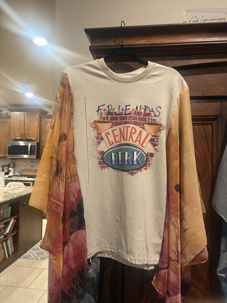 Shirt, Vintage Boho Central Perk
