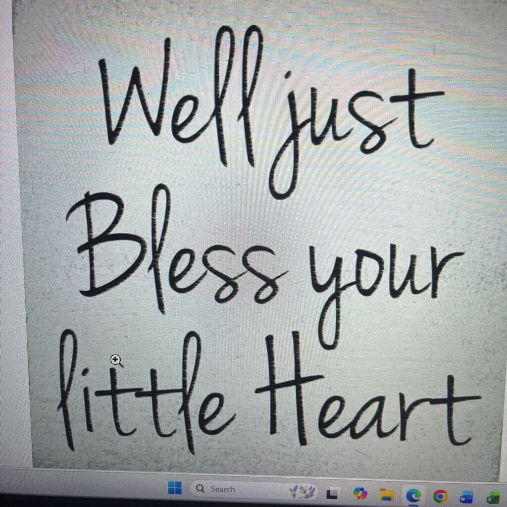 BLOCK-BLESS LITTLE HEART
