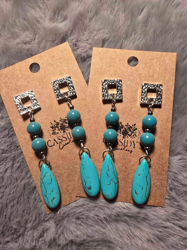 Buckle & Turq. Dangles