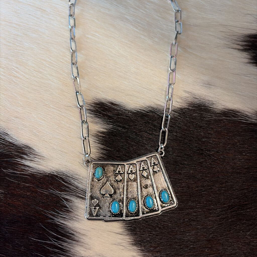 Ace Cards Necklace