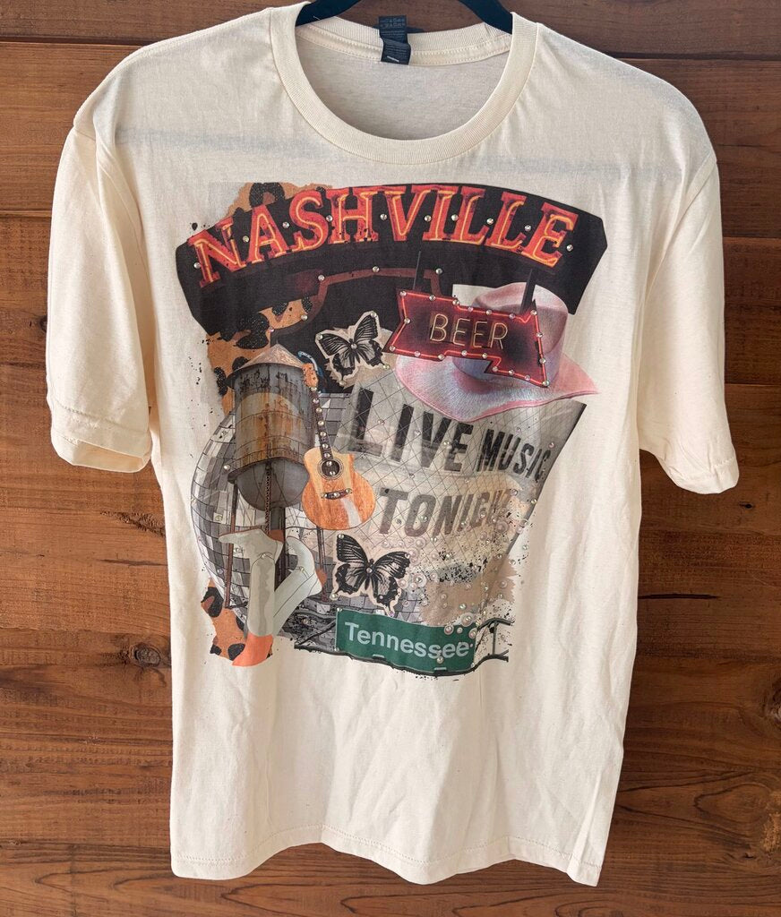 Nashville Bling Graphic Tee