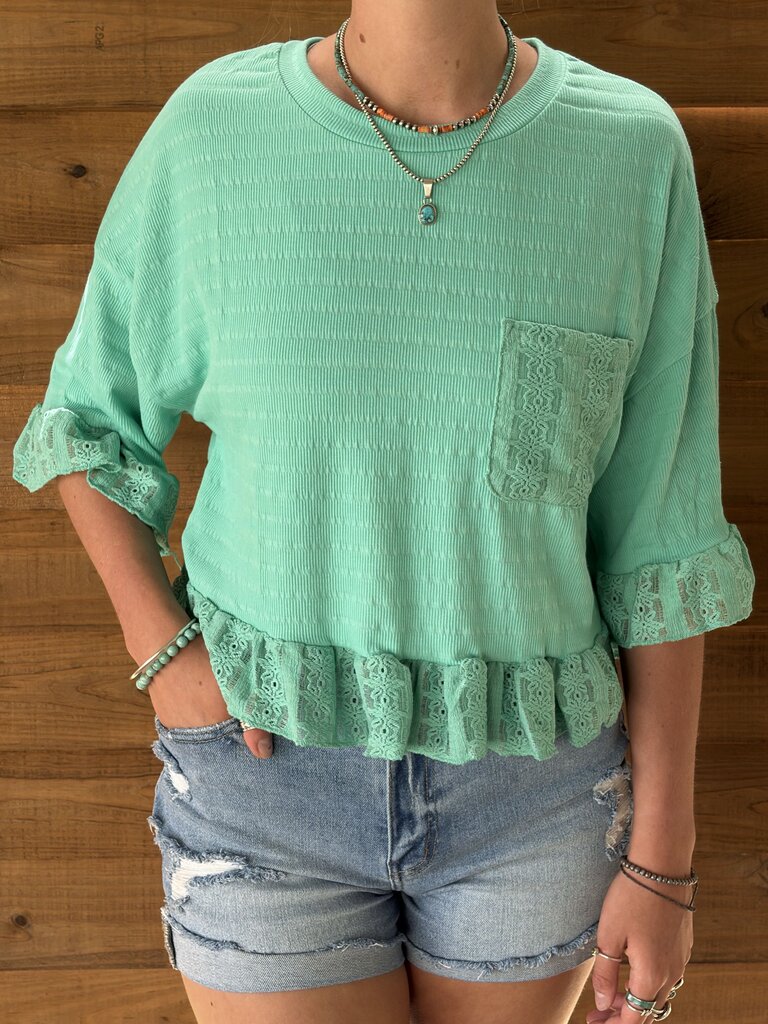Lace Trim Shirt