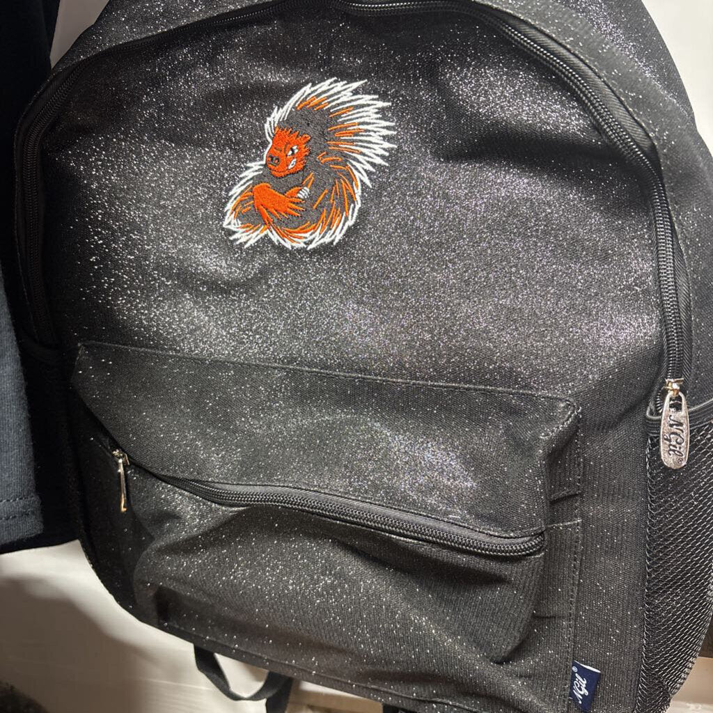 Glitter backpack w new porcupine