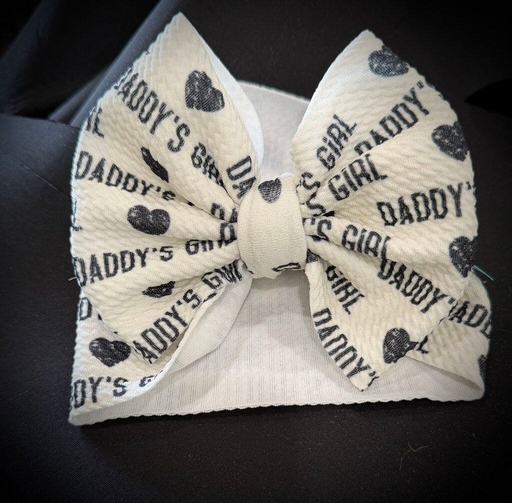 Daddy's girl headwrap