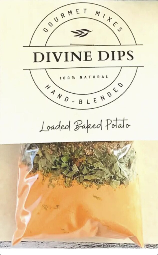 Devine Dips, Loaded baked Potatoe