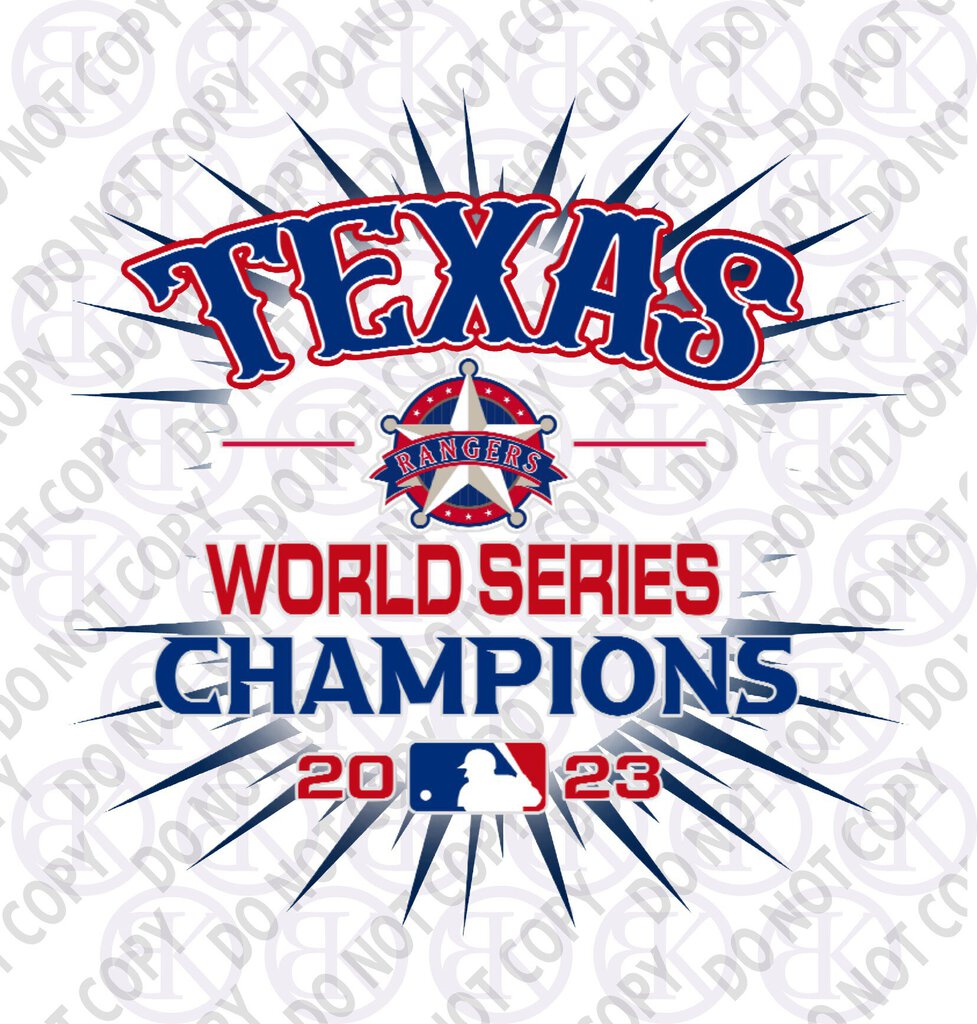 A1000 - Rangers - World Series Champions-1