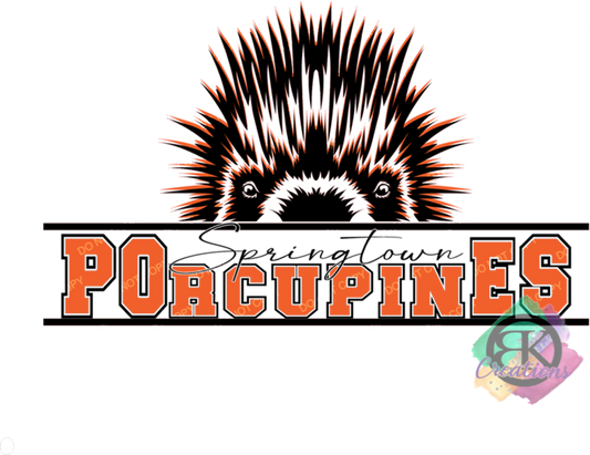 SP1088 - Peeking Porcupine TRANSFER ONLY