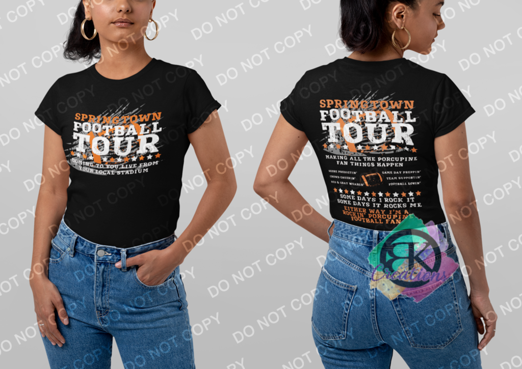 SP1056A/B - Football Tour - Font and Back