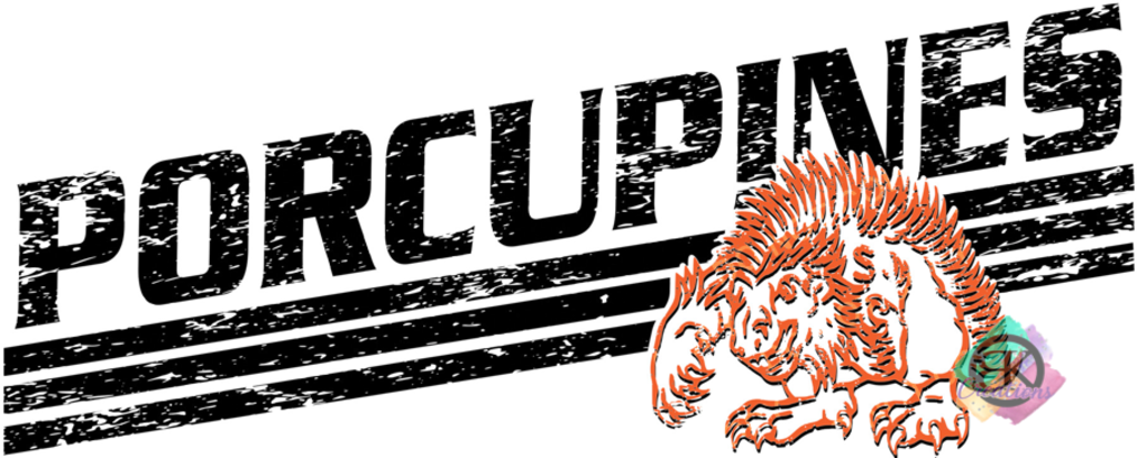 SP1078 - Tiltled PORCUPINES Distressed