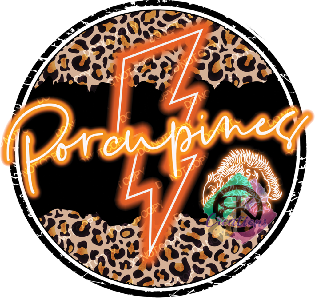 SP1016 - Neon Leopard Porcupines