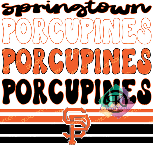 SP1067 - Springtown Porcupine 3X SP