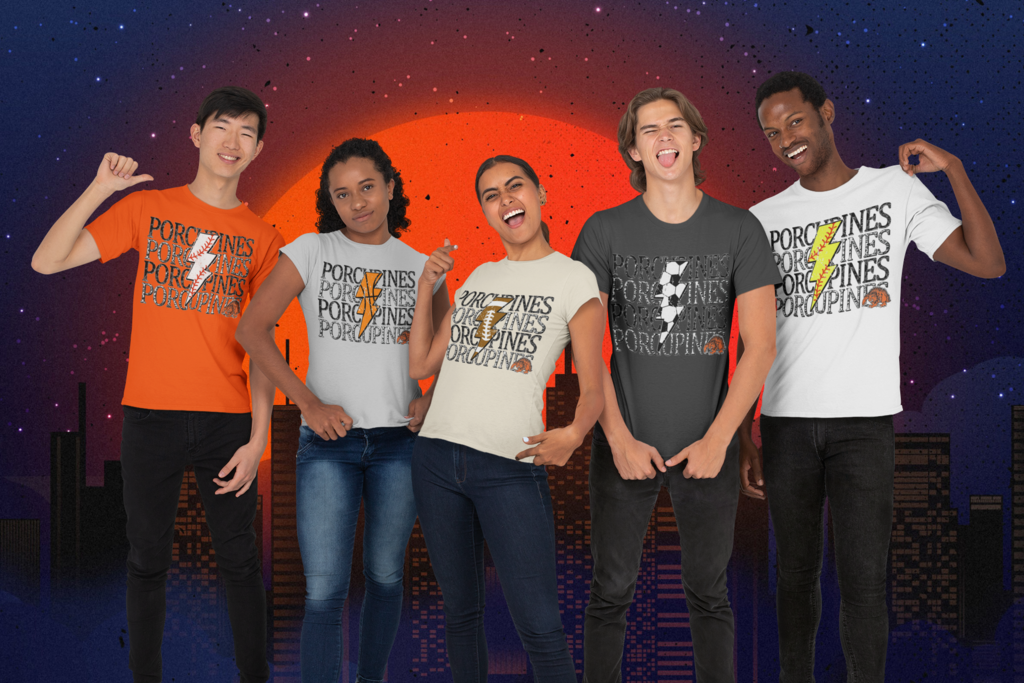 SP1057 - PORCUPINE REPEAT Sports - TRANSFER ONLY