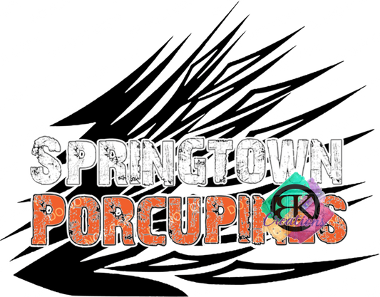 SP1070 - QUILLS WITH DISTRESSED SPRINGTOWN PORCUPINES